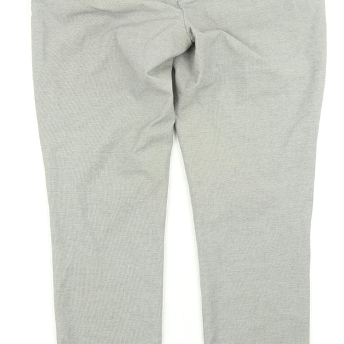 H&M Womens Grey   Trousers  Size 10 L27 in