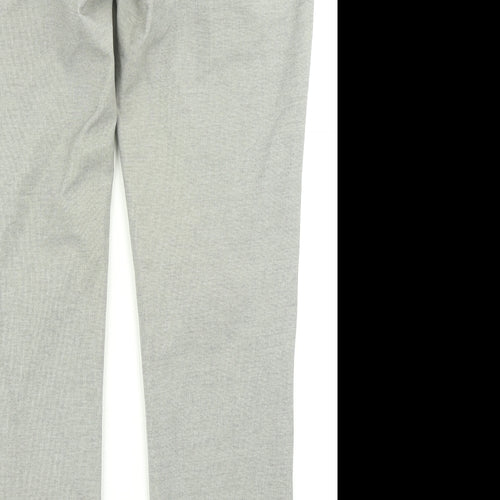 H&M Womens Grey   Trousers  Size 10 L27 in