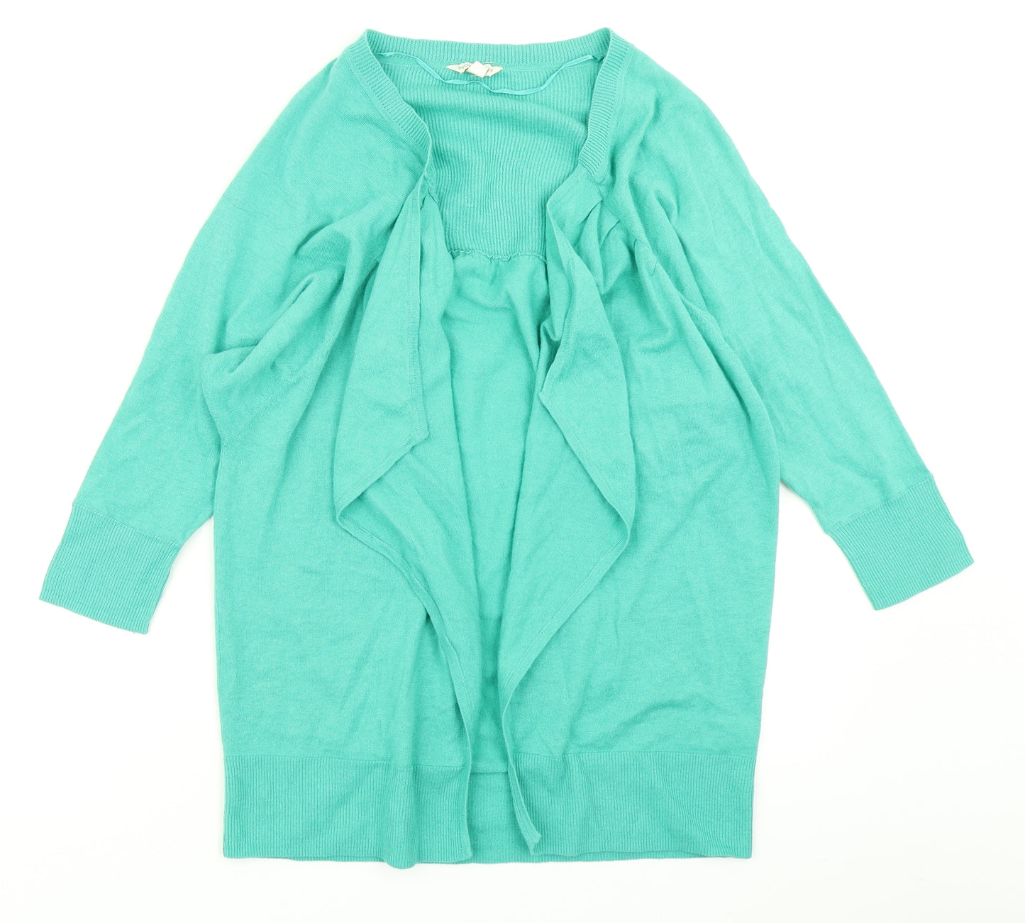 Monsoon Womens Green  Knit Cardigan Jumper Size S