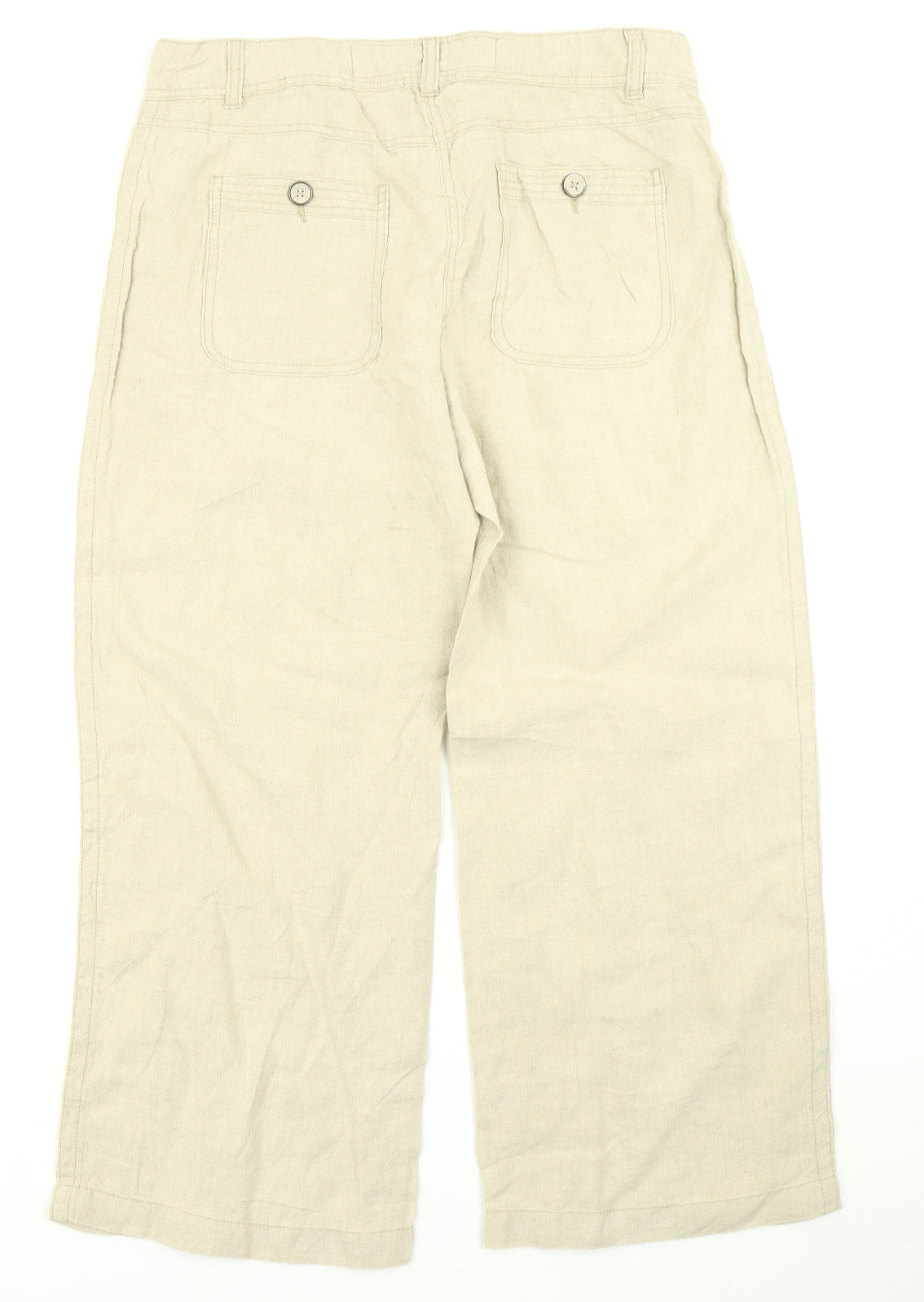 George Womens Beige   Trousers  Size 14 L24 in
