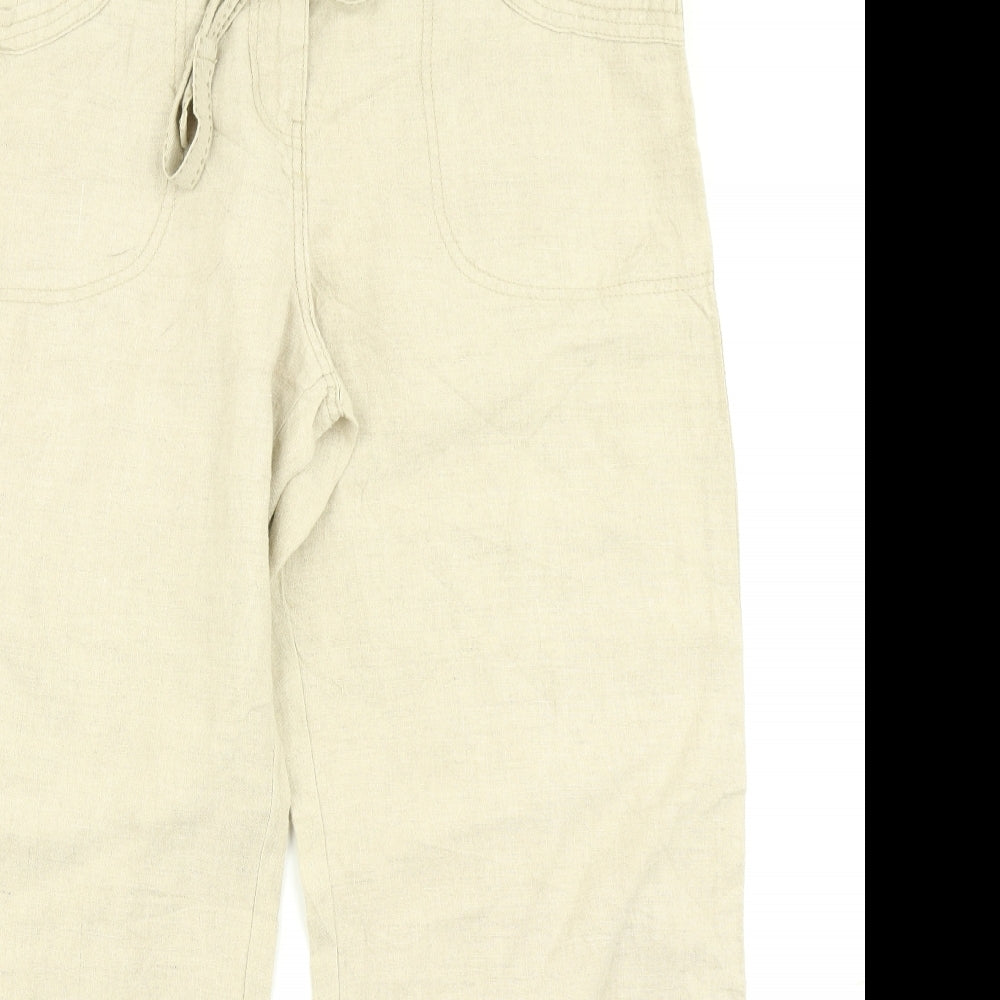George Womens Beige   Trousers  Size 14 L24 in