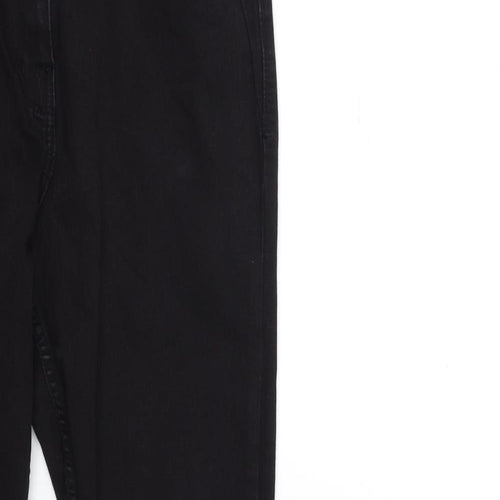 Nutmeg Womens Black  Denim Skinny Jeans Size 10 L29 in