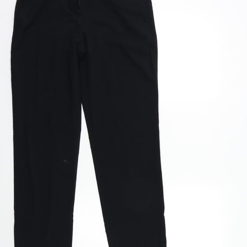 Marks and Spencer Womens Black   Trousers  Size 12 L30 in