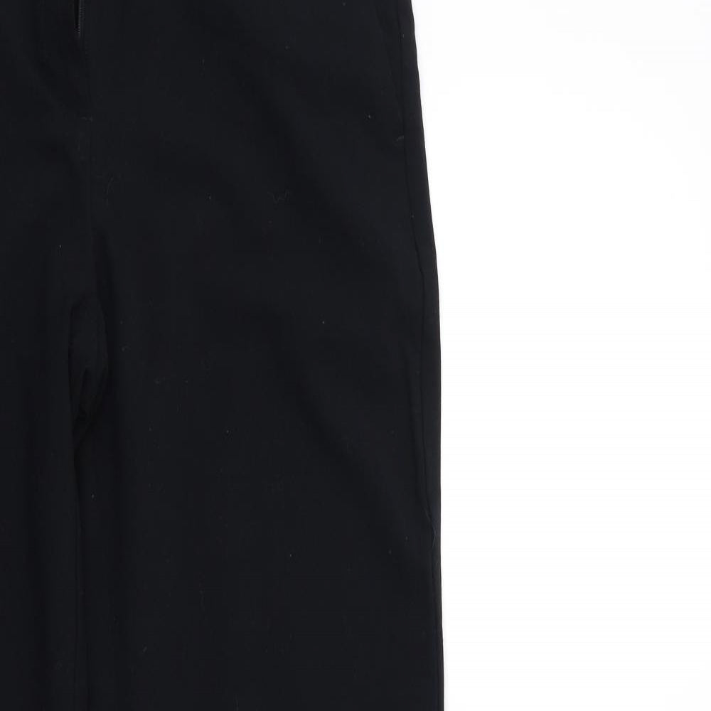 Marks and Spencer Womens Black   Trousers  Size 12 L30 in