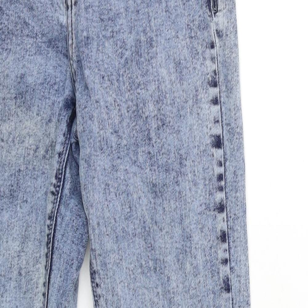 River Island Womens Blue  Denim Capri Jeans Size 8 L23 in