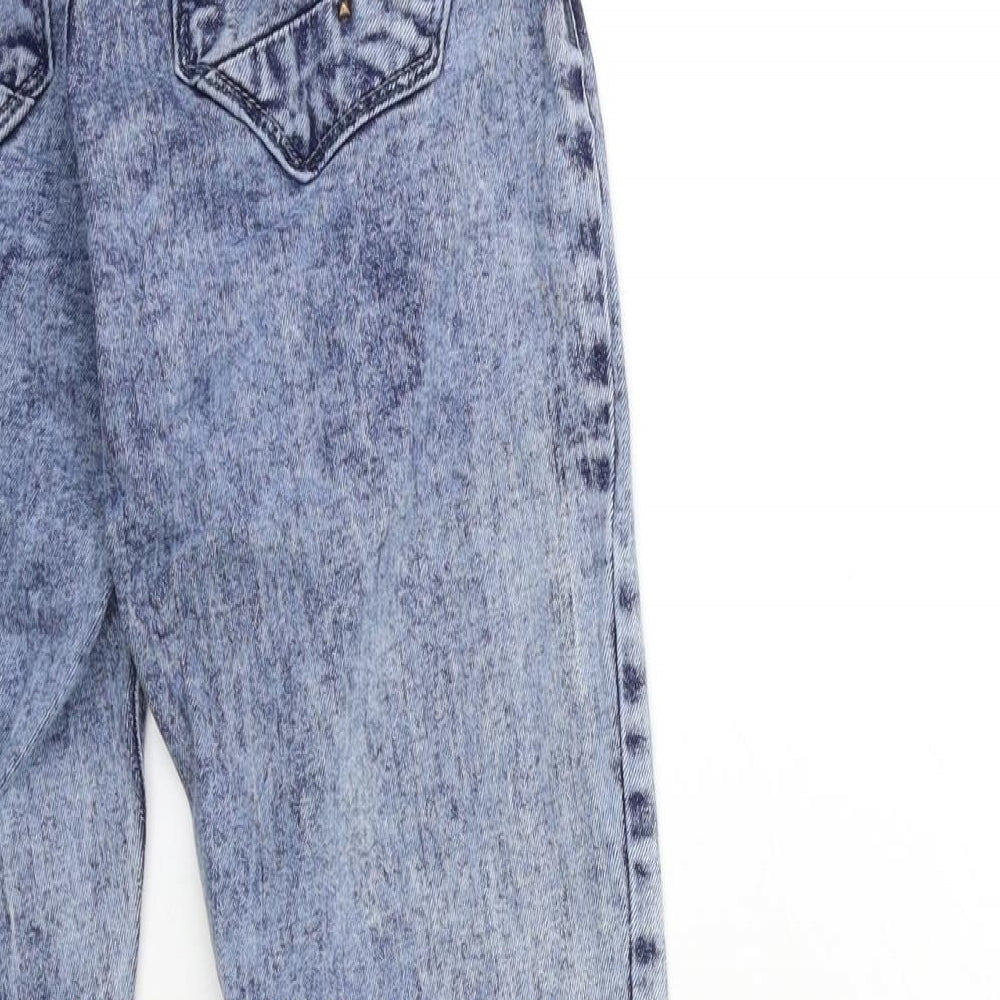 River Island Womens Blue  Denim Capri Jeans Size 8 L23 in