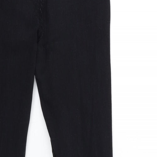 Denim & Co. Womens Black  Denim Skinny Jeans Size 10 L29 in