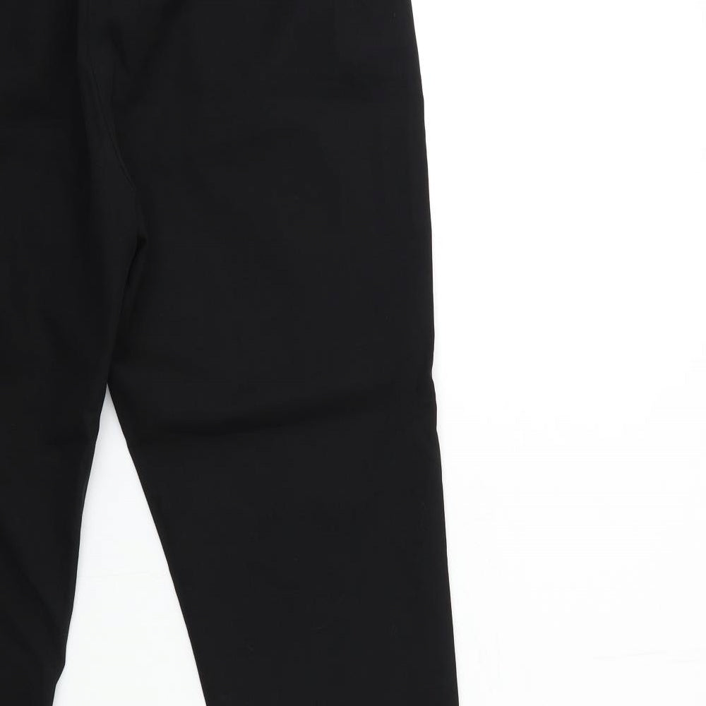 NEXT Womens Black   Trousers  Size 12 L25 in