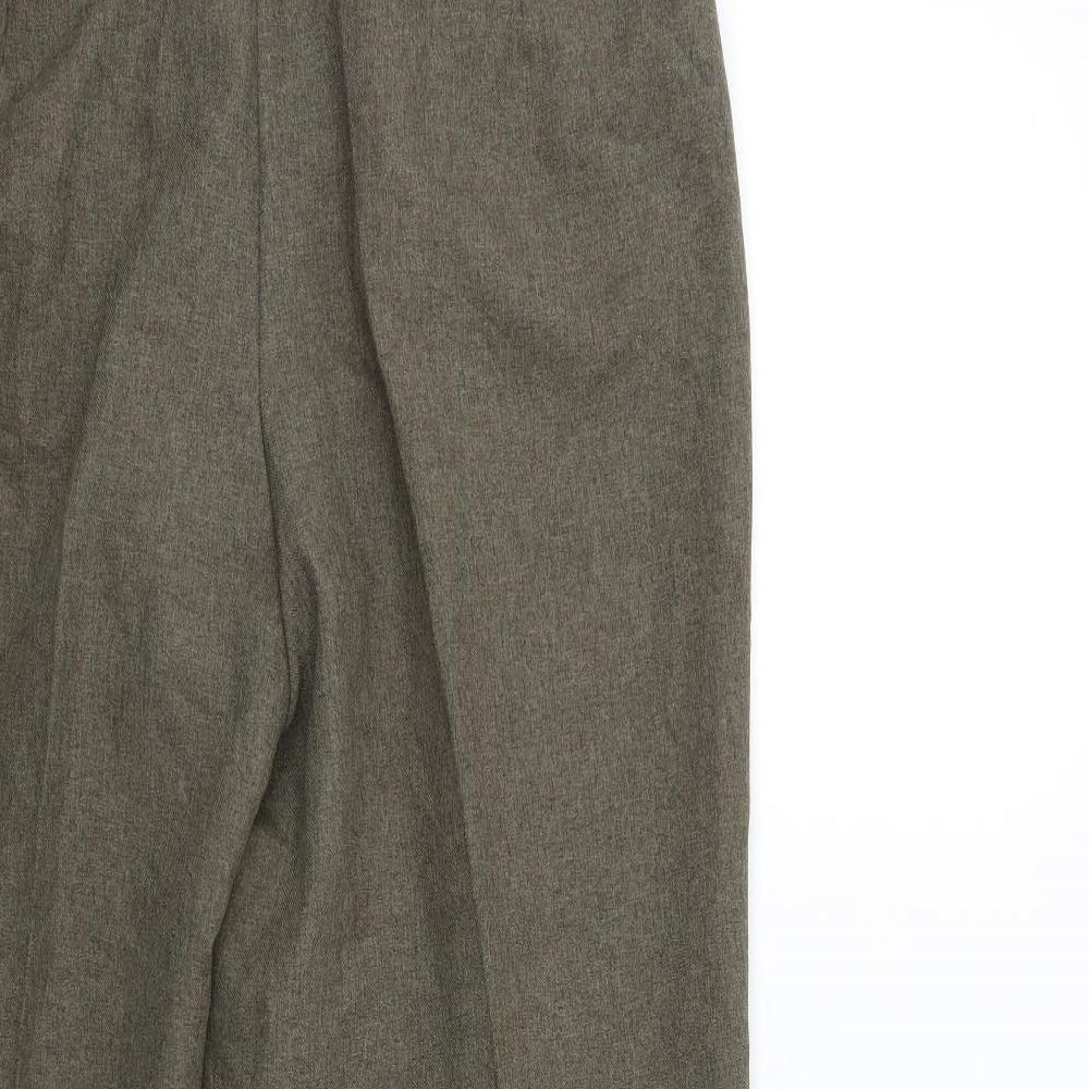 Canda Womens Brown  Rayon Trousers  Size 20 L27 in