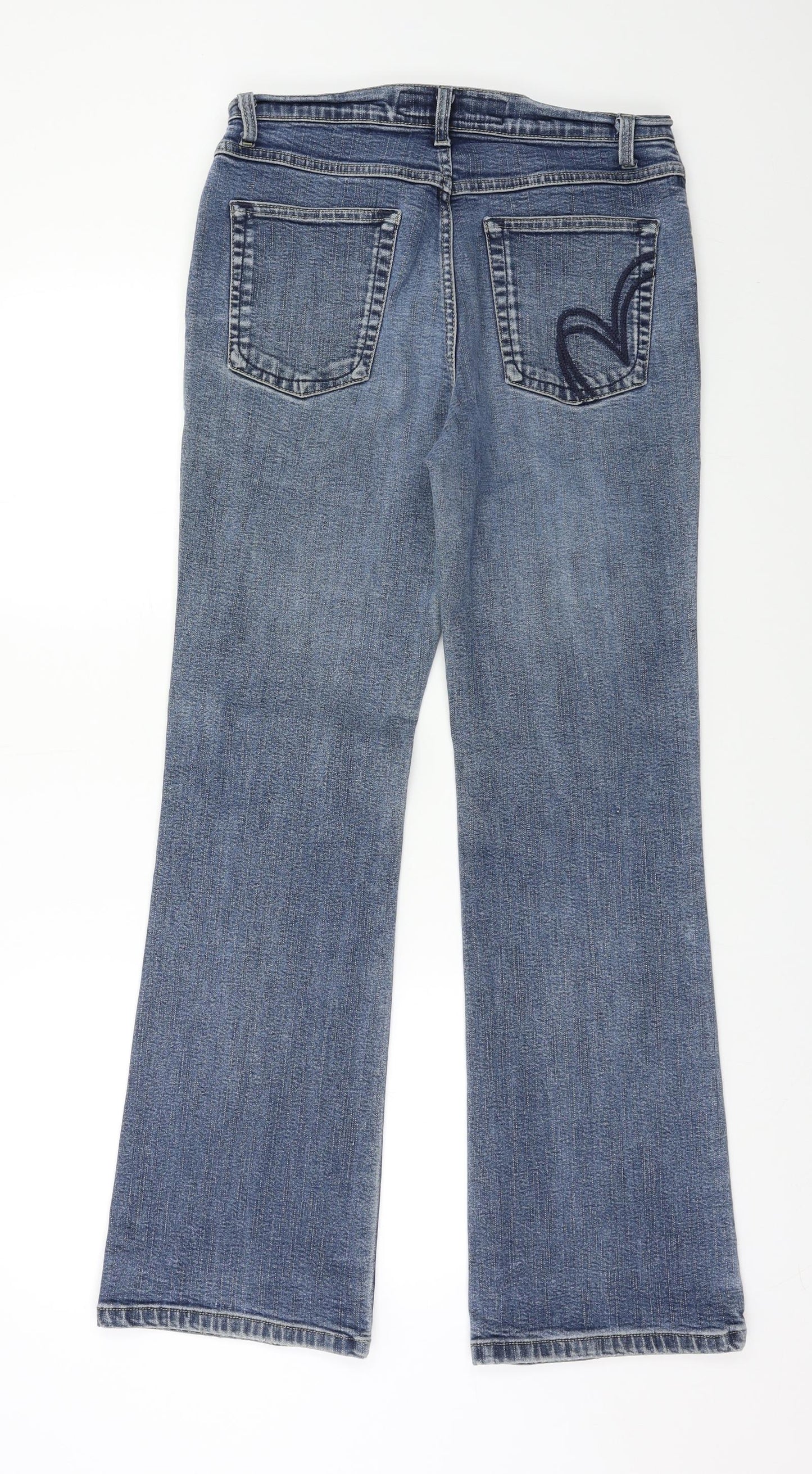 Per Una  Womens Blue   Straight Jeans Size 14 L28 in