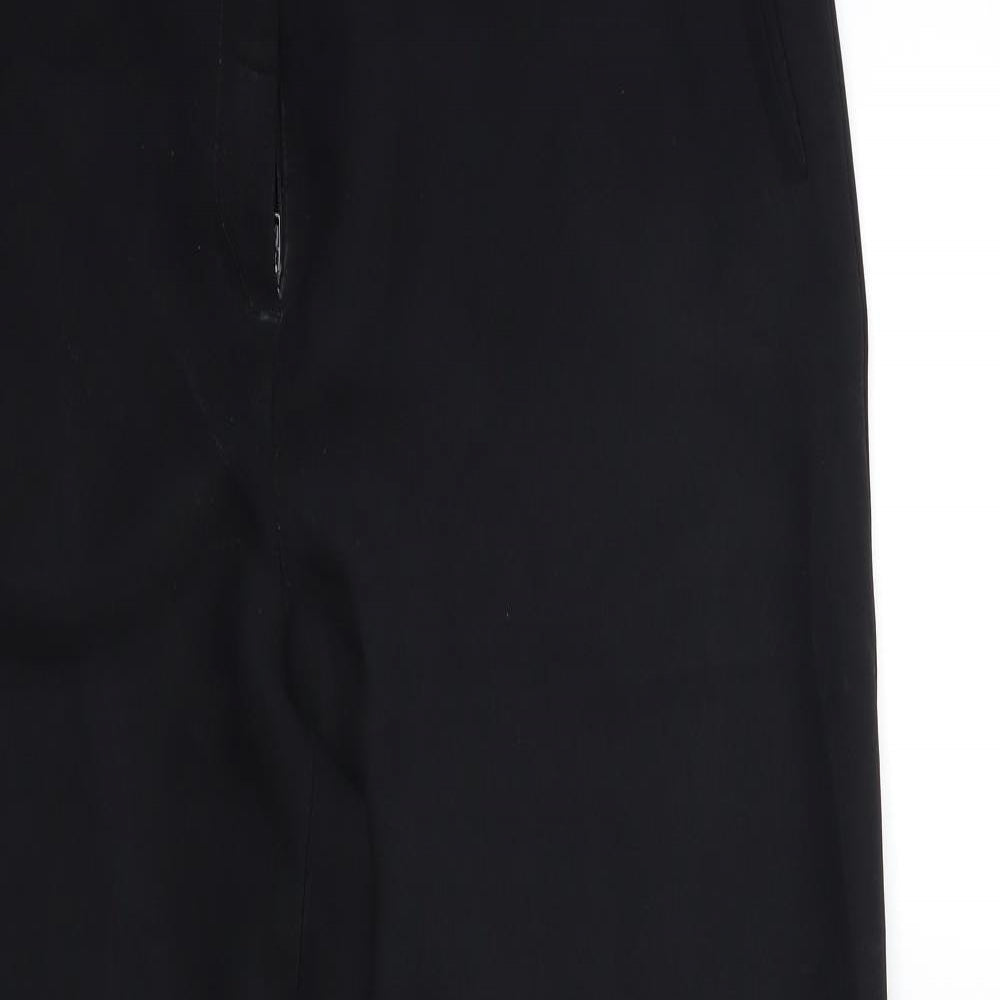 Peacocks Womens Black   Trousers  Size 18 L30 in