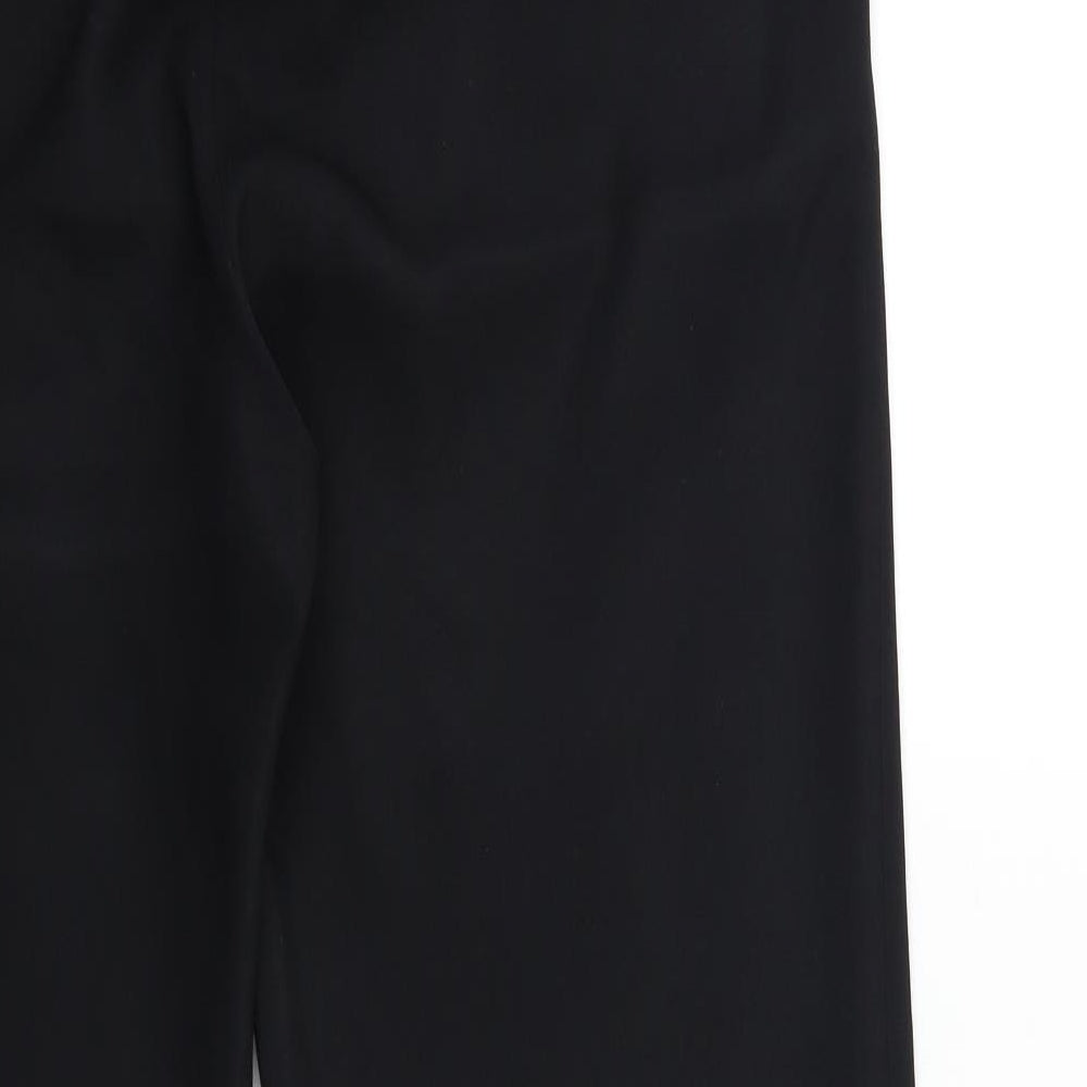 Peacocks Womens Black   Trousers  Size 18 L30 in