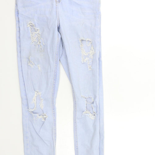 New Look Girls Blue  Denim Skinny Jeans Size 14 Years