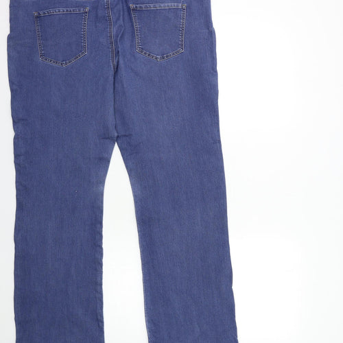 George Womens Blue  Denim Bootcut Jeans Size 20 L30 in