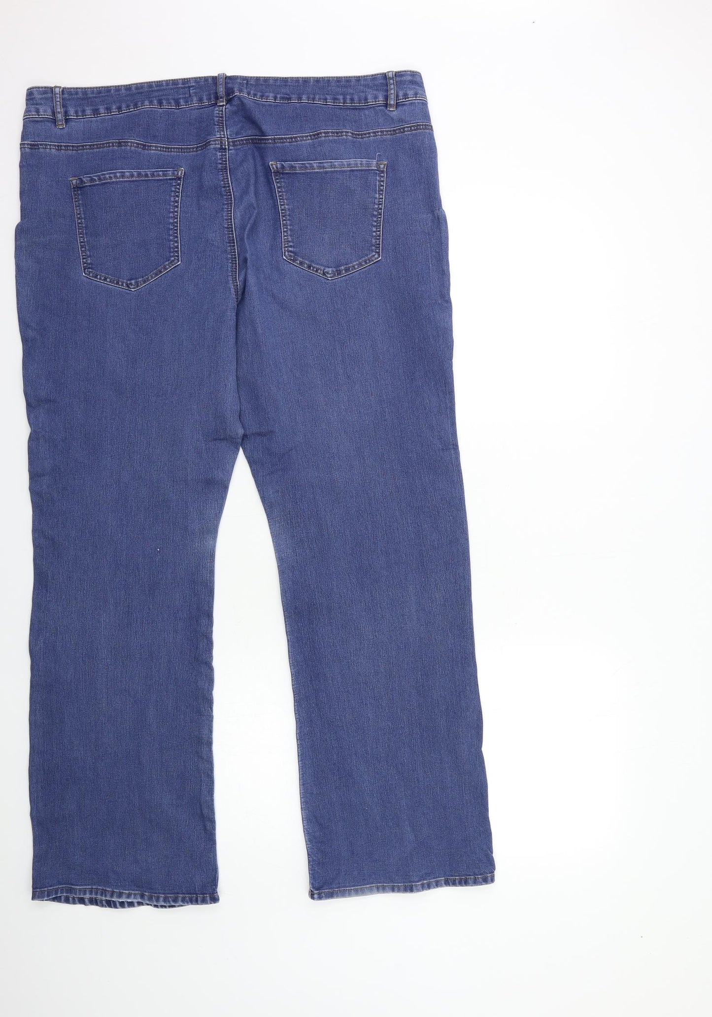 George Womens Blue  Denim Bootcut Jeans Size 20 L30 in