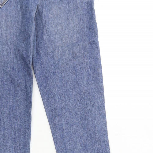 Topshop Womens Blue  Denim Skinny Jeans Size 30 in L32 in