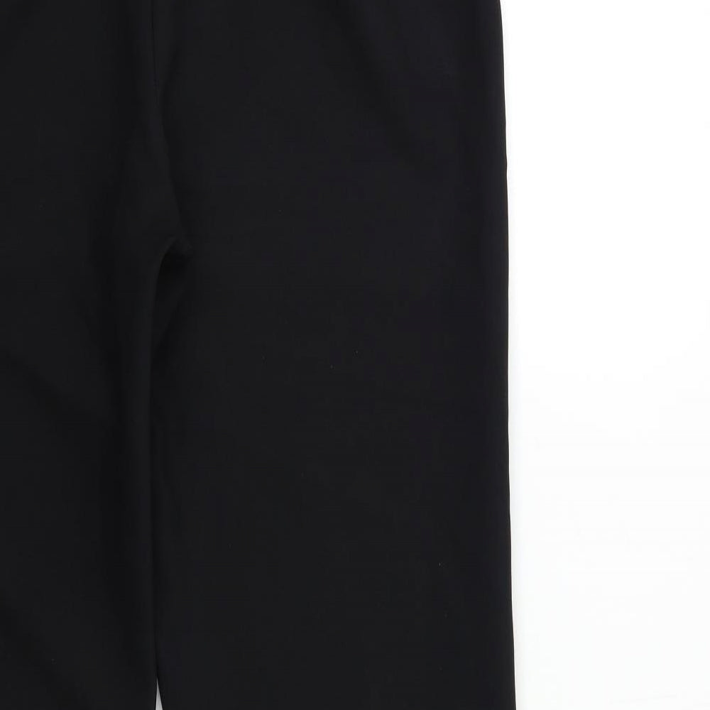 Peacocks Womens Black   Trousers  Size 16 L33 in