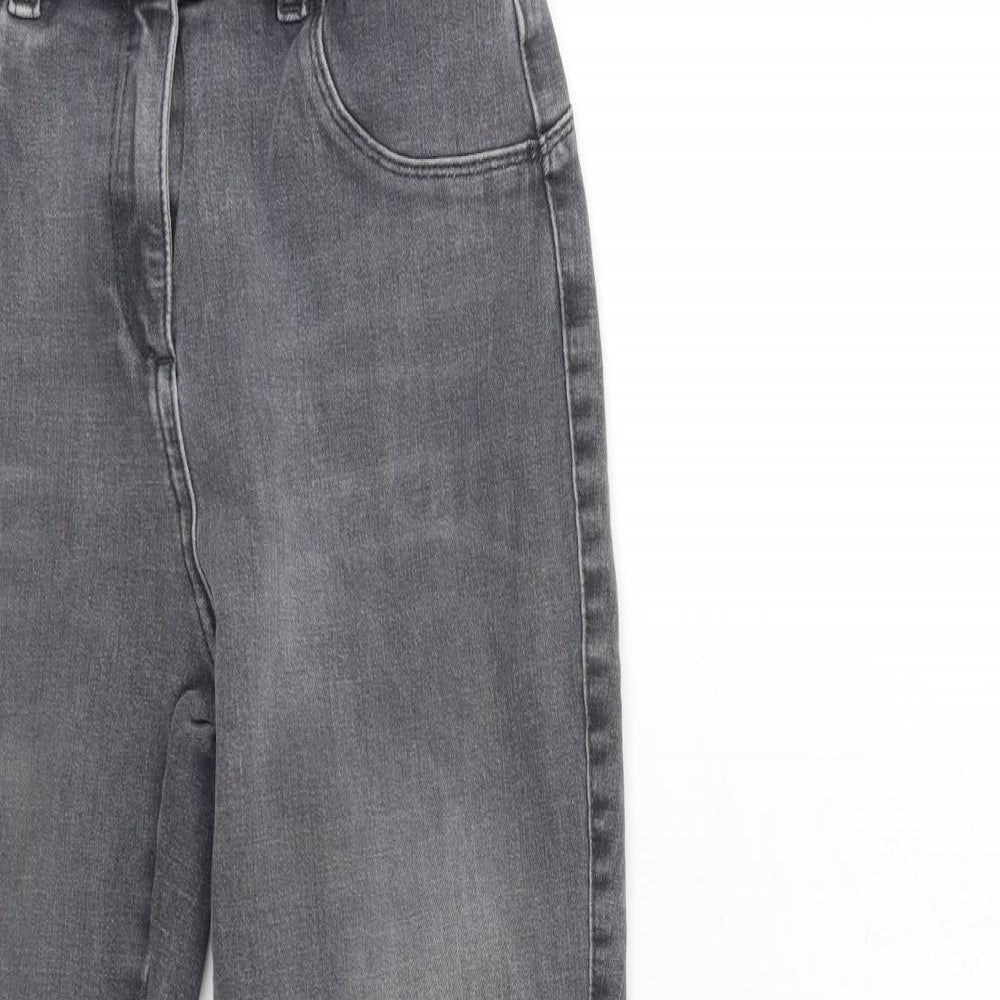 NEXT Womens Grey  Denim Skinny Jeans Size 12 L25 in