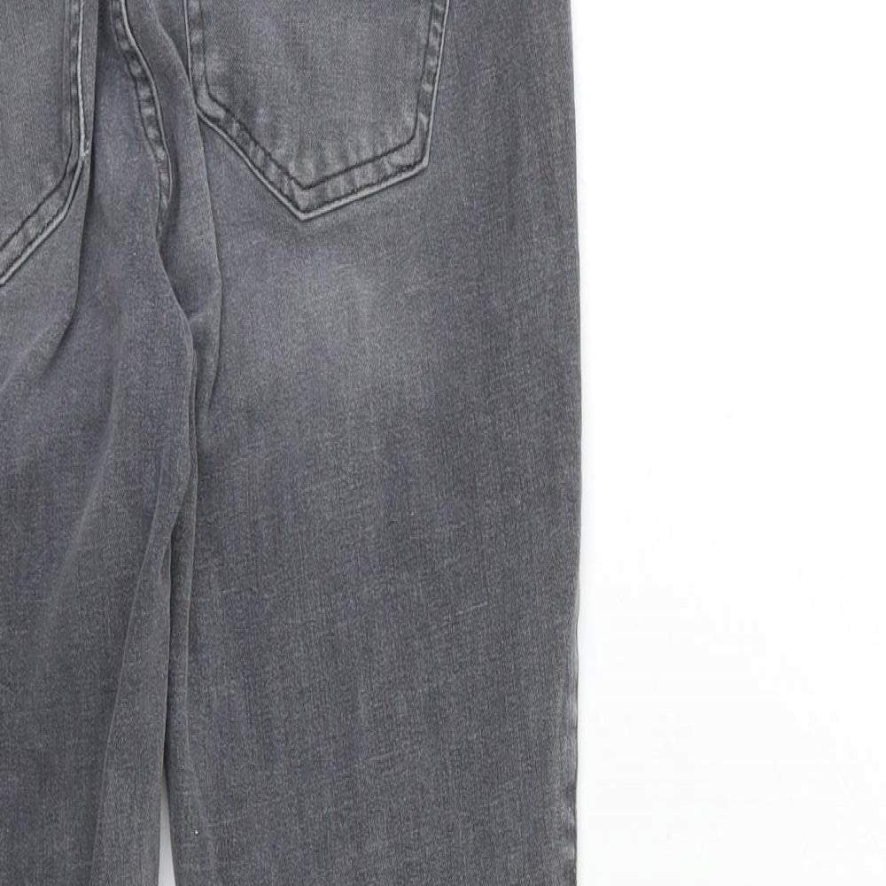NEXT Womens Grey  Denim Skinny Jeans Size 12 L25 in