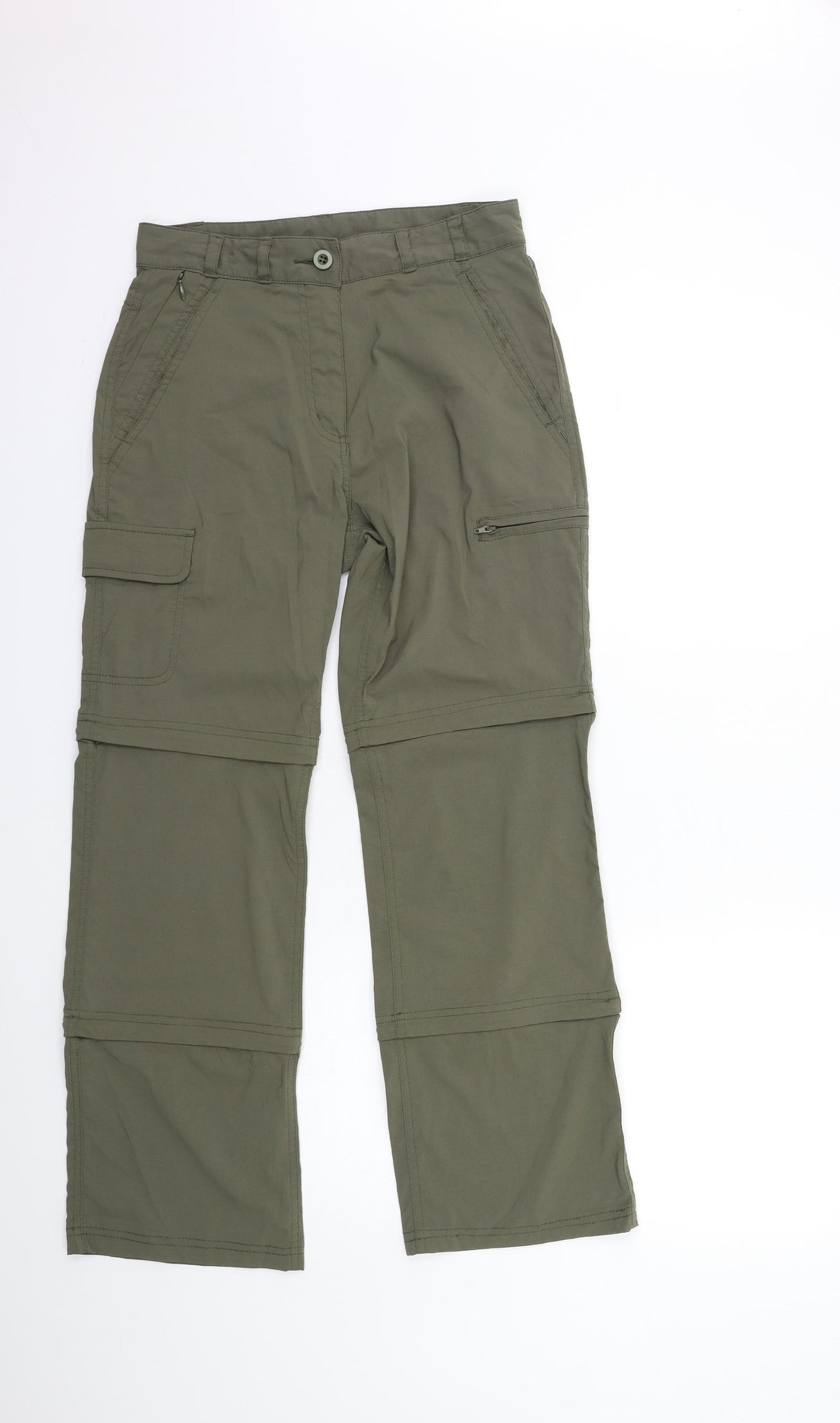 Peter Storm Womens Green   Cargo Trousers Size 8 L28 in