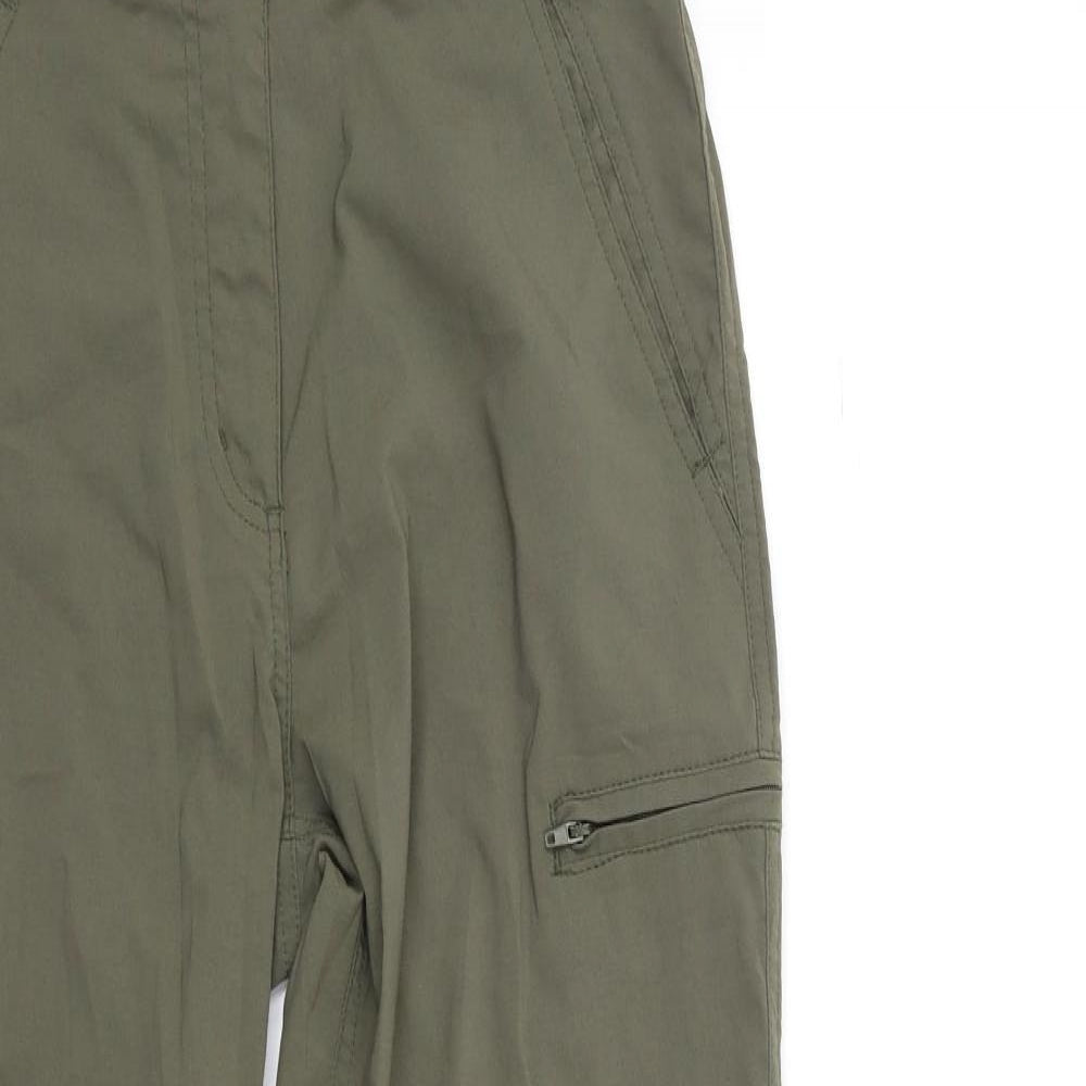 Peter Storm Womens Green   Cargo Trousers Size 8 L28 in