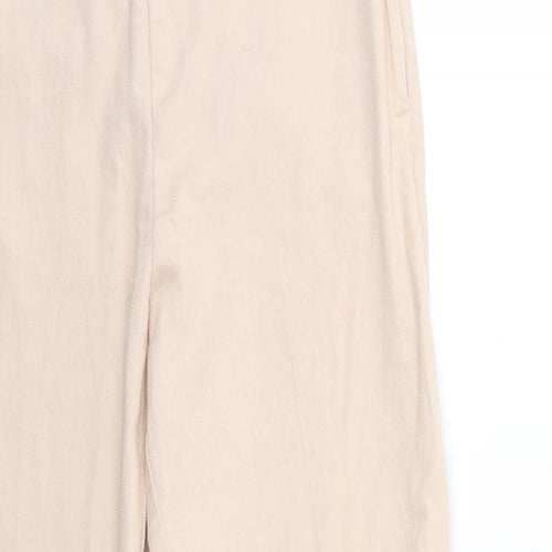 H&M Womens Pink   Trousers  Size 8 L27 in