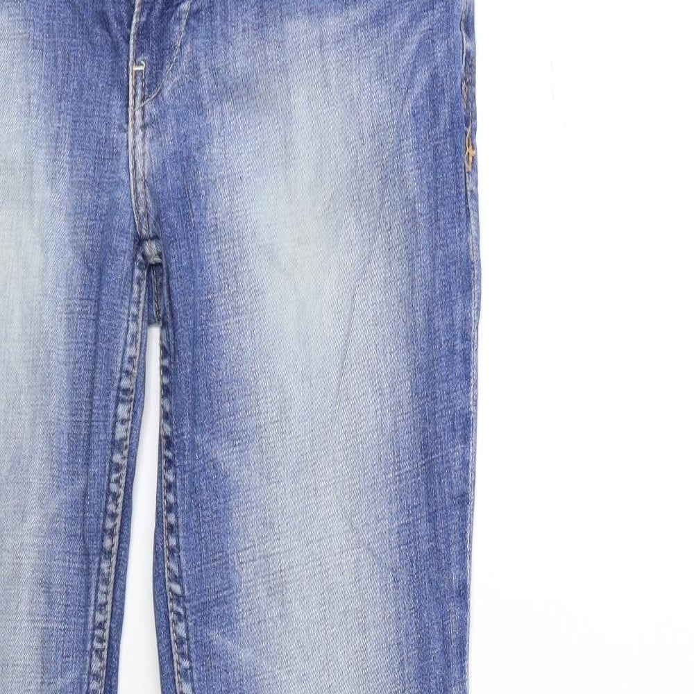 Hilfiger Denim Mens Blue  Denim Straight Jeans Size 30 in L32 in