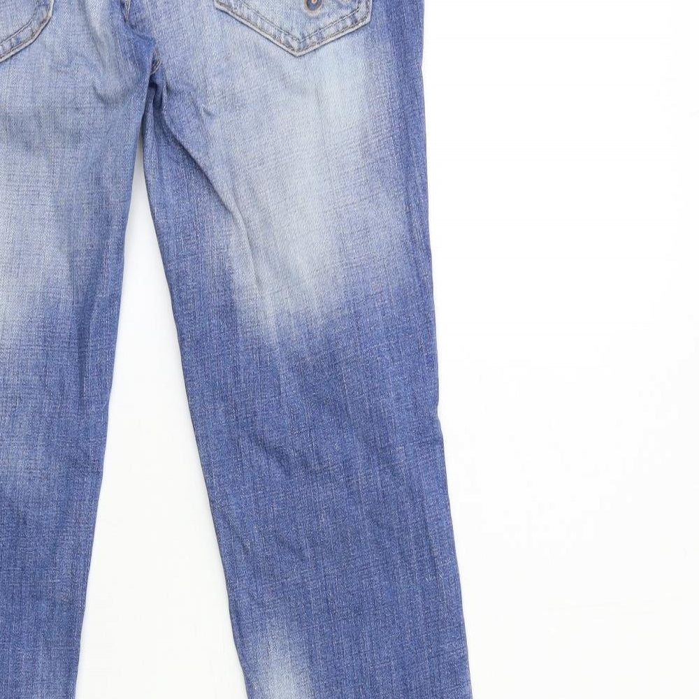 Hilfiger Denim Mens Blue  Denim Straight Jeans Size 30 in L32 in