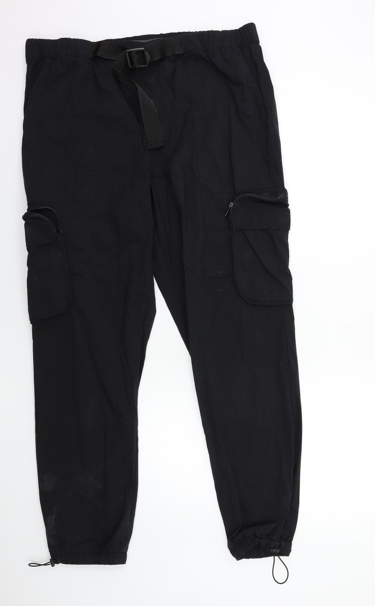 Denim & Co. Mens Beige   Cargo Trousers Size XL L32 in