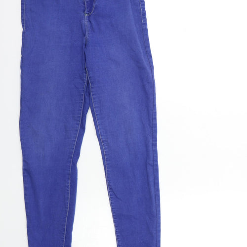 Denim & Co. Womens Blue  Denim Skinny Jeans Size 12 L30 in
