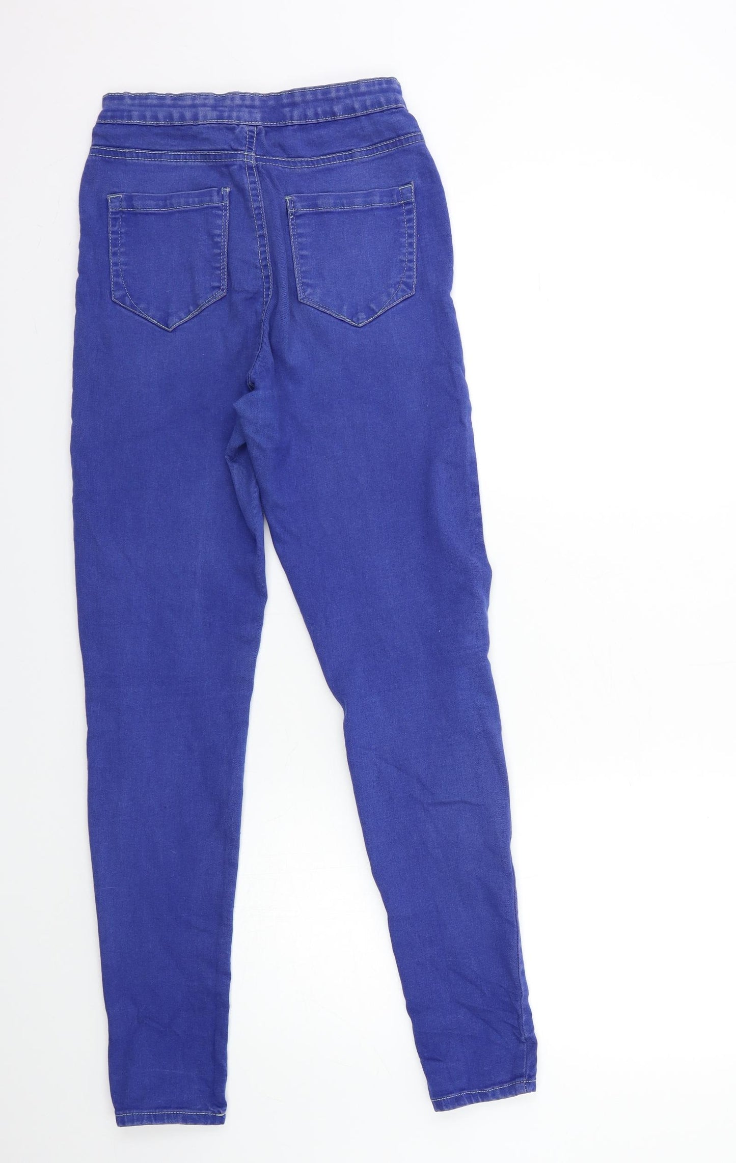 Denim & Co. Womens Blue  Denim Skinny Jeans Size 12 L30 in