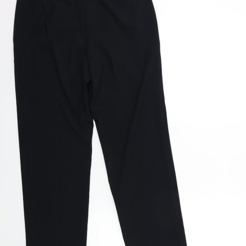 Preworn Womens Black   Trousers  Size 30 in L27 in