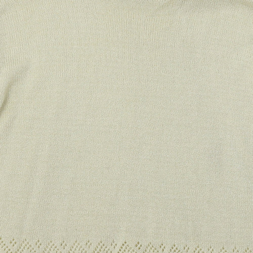 Heather Valley Womens Ivory  Knit Pullover Jumper Size 16
