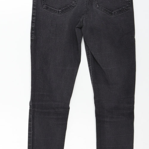 Topshop Womens Grey  Denim Skinny Jeans Size 28 in L28 in