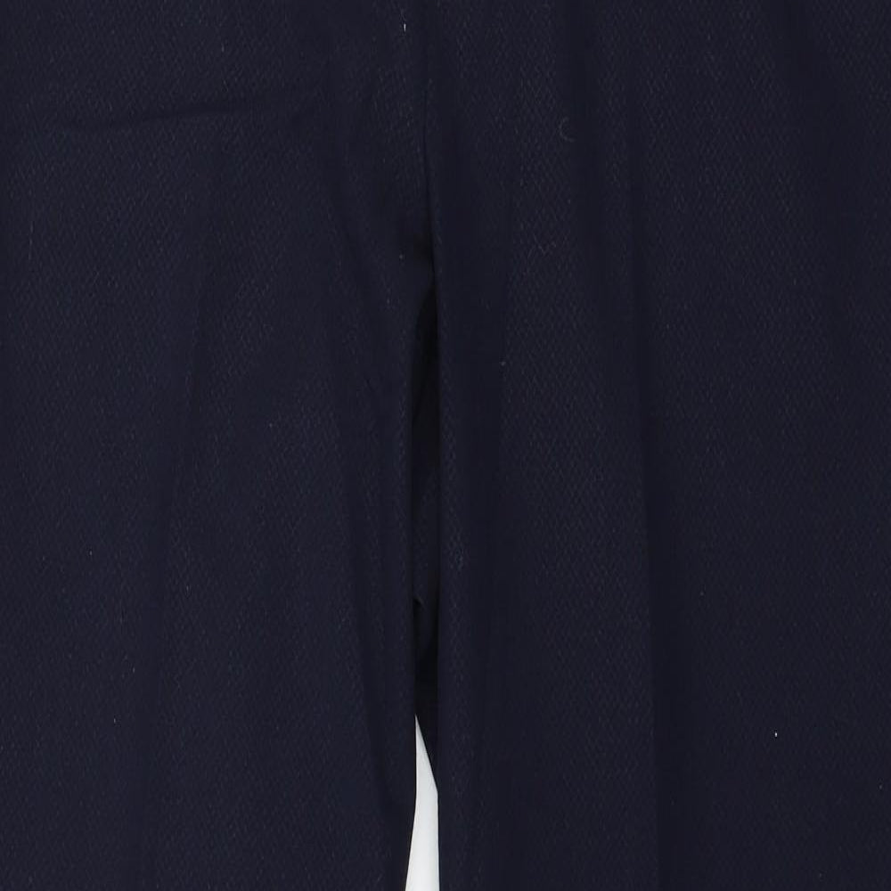 Marks and Spencer Womens Blue   Trousers  Size 12 L28 in