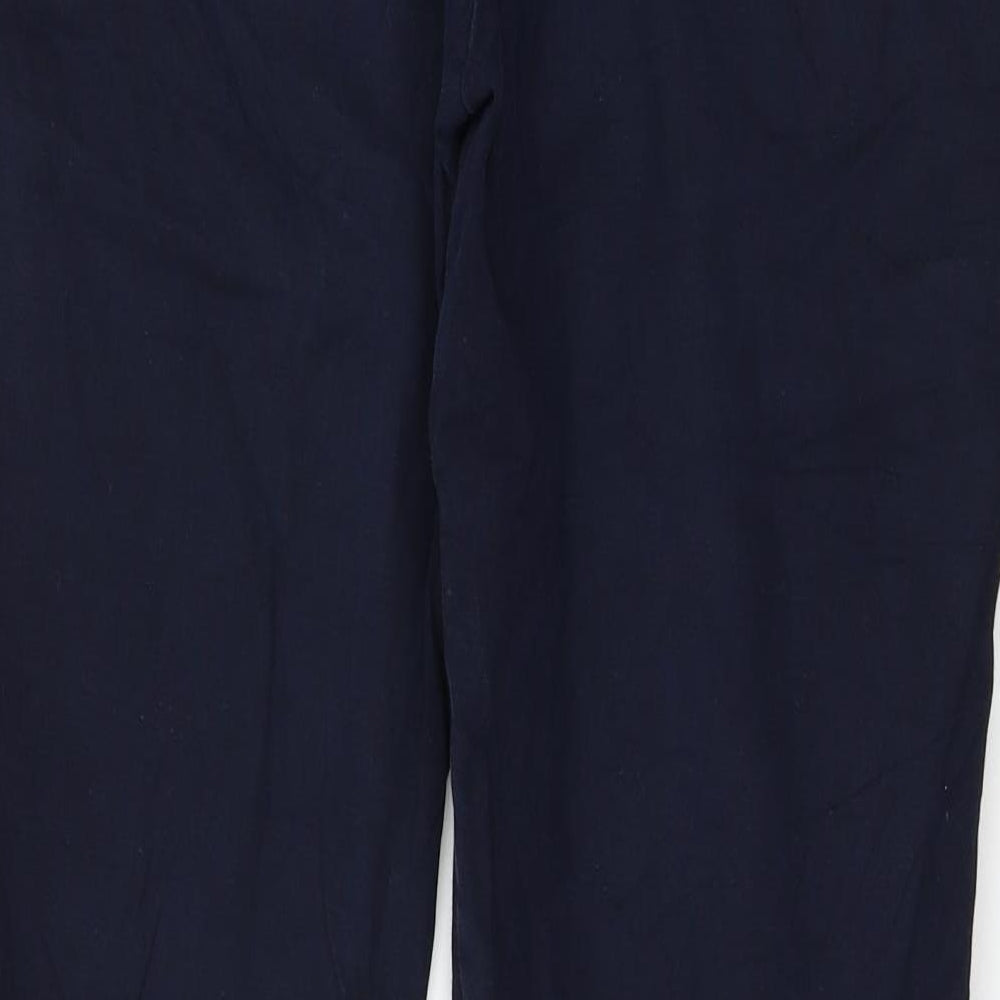 Camaieu Womens Blue   Trousers  Size 12 L27 in