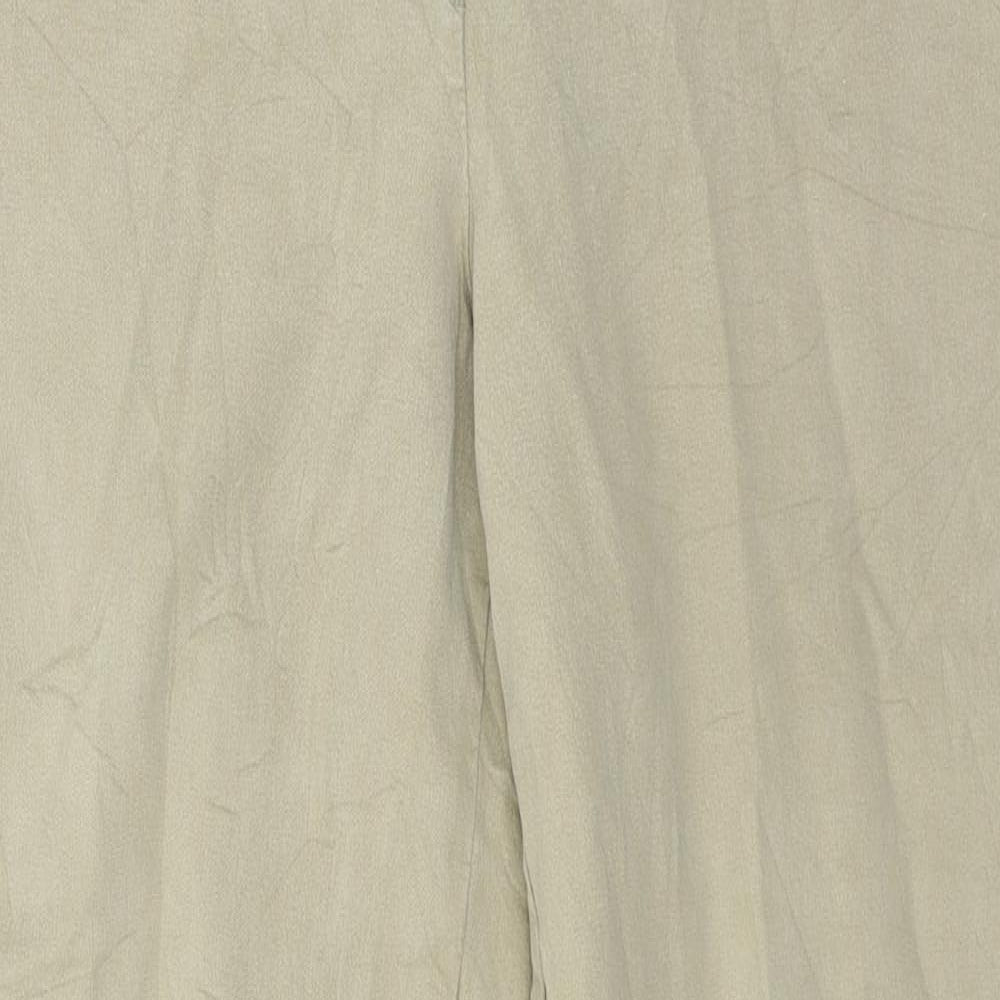 ZERRES Womens Beige  Denim Skinny Jeans Size 10 L29 in