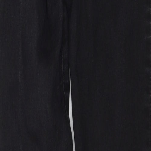 Denim & Co. Womens Black  Denim Skinny Jeans Size 12 L30 in
