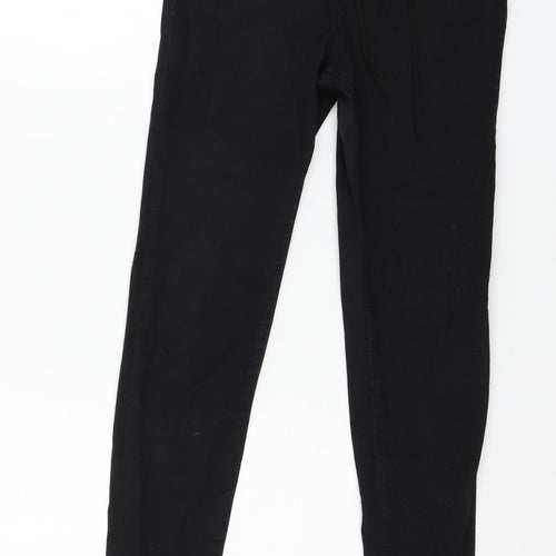Denim & Co. Womens Black  Denim Skinny Jeans Size 10 L27 in