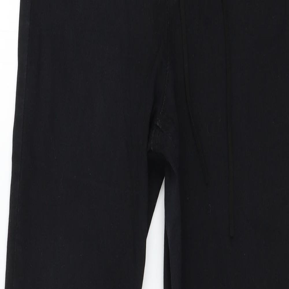 Denim & Co. Womens Black  Denim Skinny Jeans Size 10 L27 in