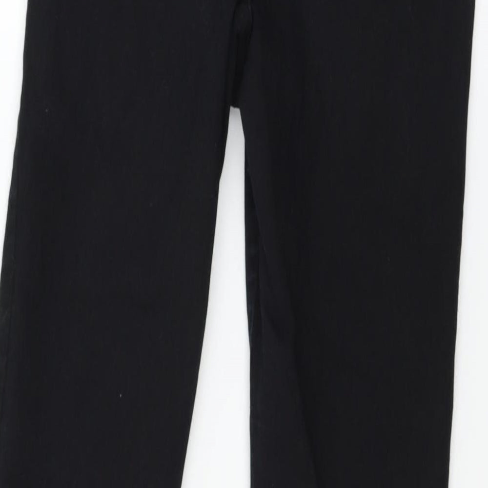 Denim & Co. Womens Black  Denim Skinny Jeans Size 10 L27 in