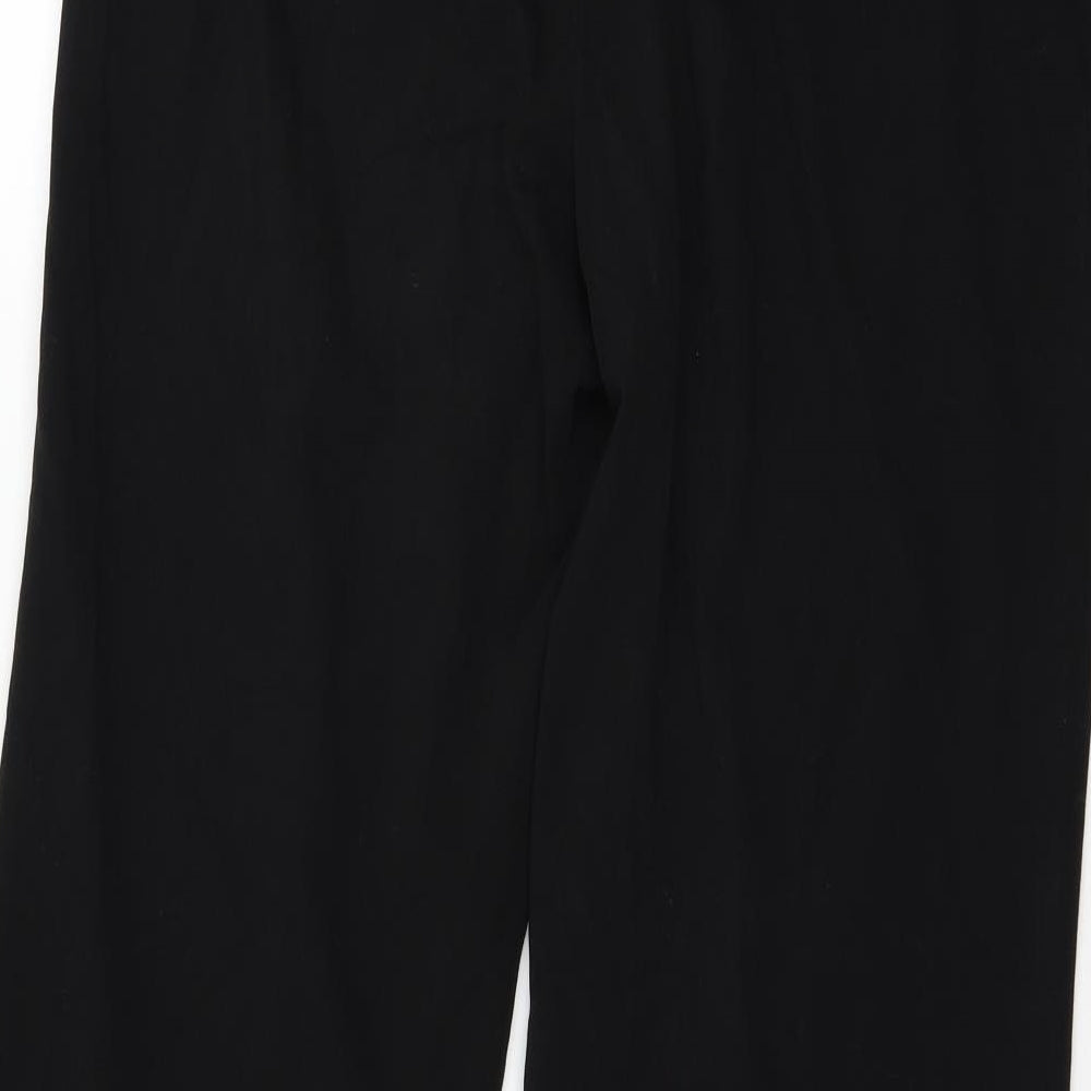 NEXT Womens Black   Trousers  Size 12 L20 in