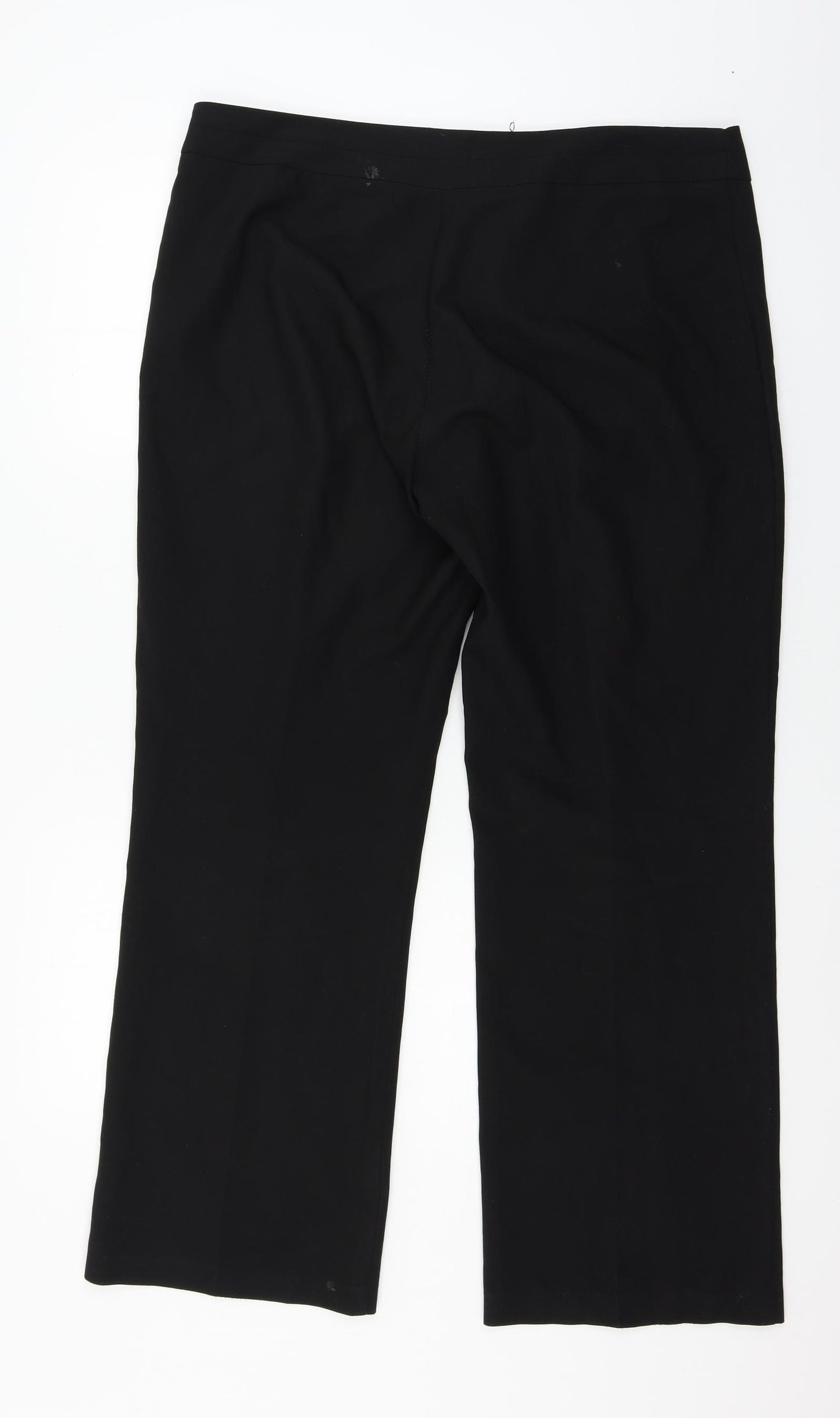 George Womens Black   Trousers  Size 16 L30 in