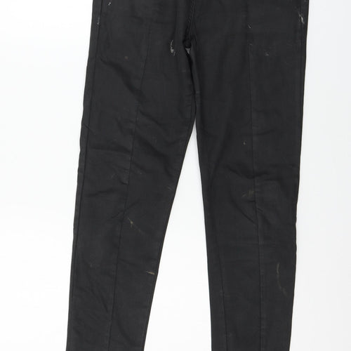 NEXT Womens Black  Denim Skinny Jeans Size 8 L31 in