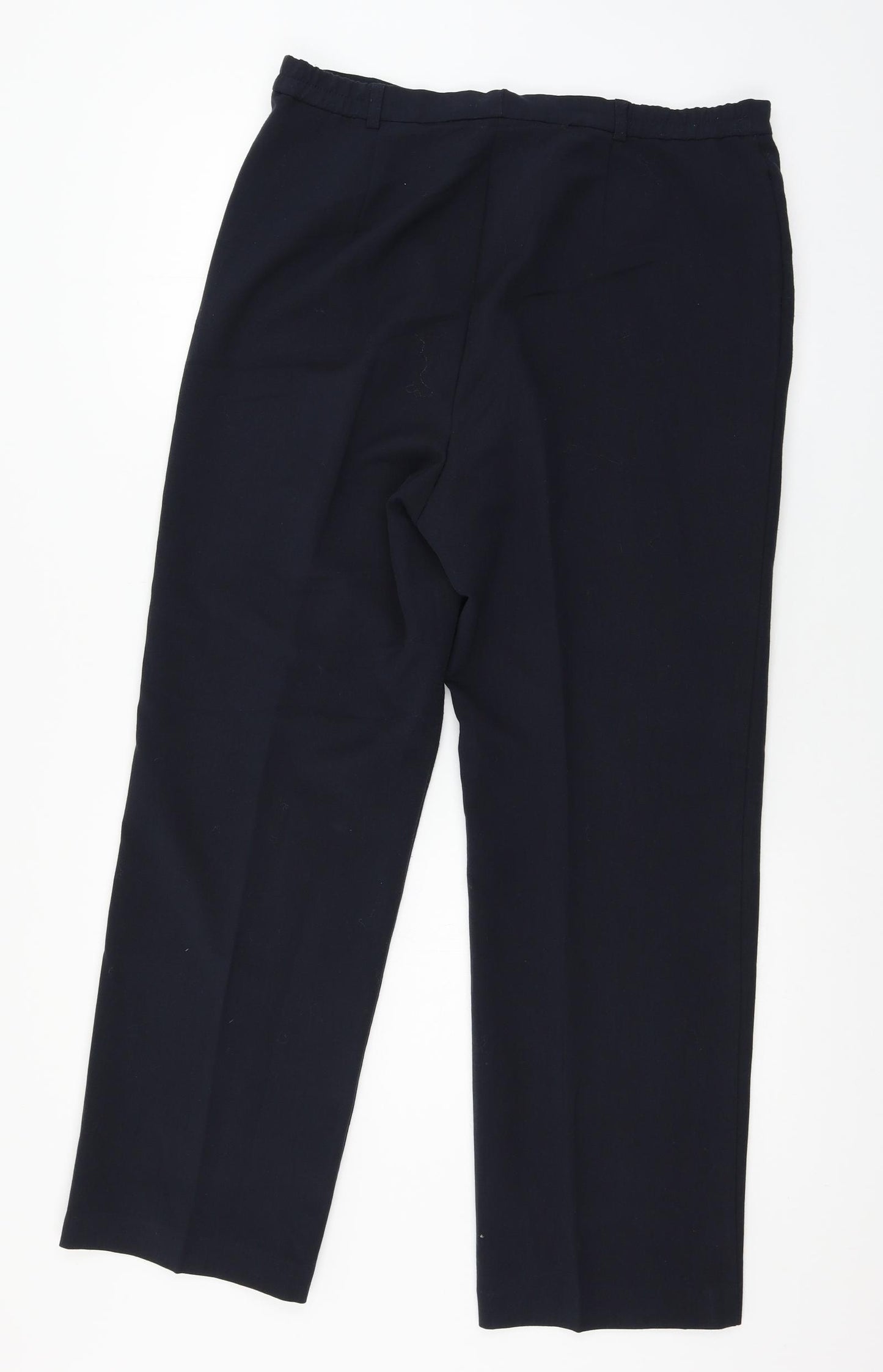 Marks and Spencer Womens Blue   Trousers  Size 16 L29 in