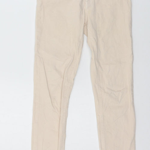 Zara Womens Pink  Denim Skinny Jeans Size 10 L27 in