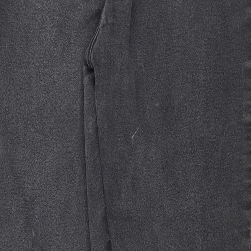 Miss Selfridge Womens Grey  Denim Skinny Jeans Size 12 L29 in