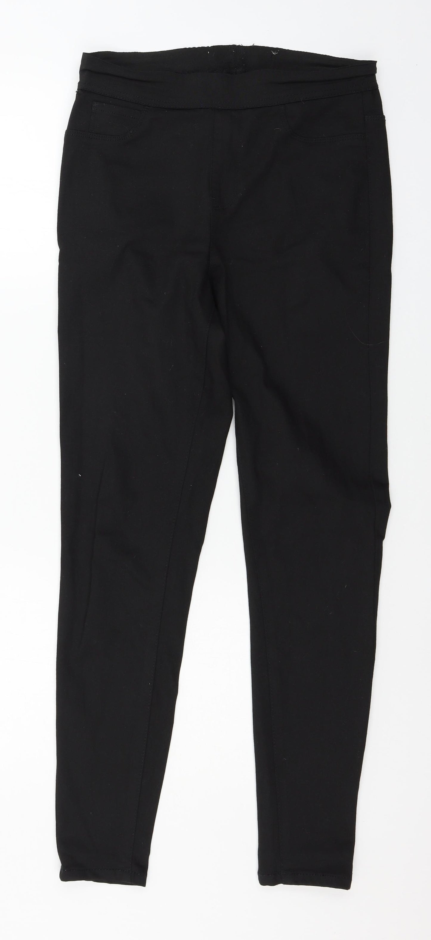 George Womens Black  Denim Jegging Jeans Size 10 L28 in