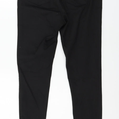 George Womens Black  Denim Jegging Jeans Size 10 L28 in