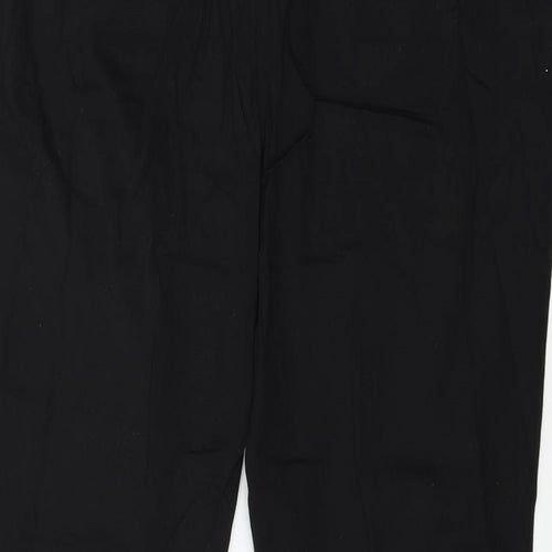 Dorothy Perkins Womens Black   Trousers  Size 14 L25 in